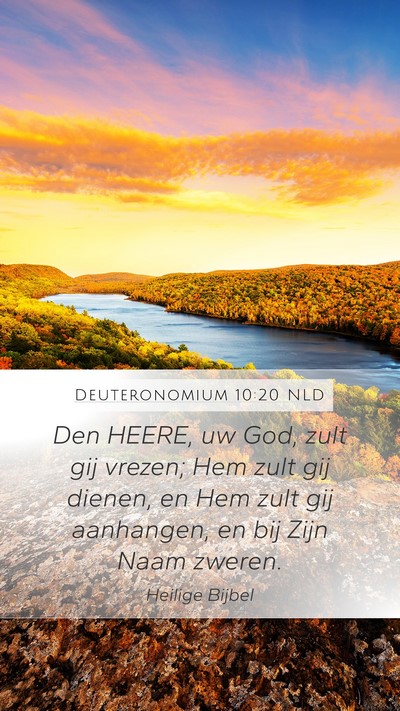 Deuteronomium 10:20 NLD Bible Verse Image
