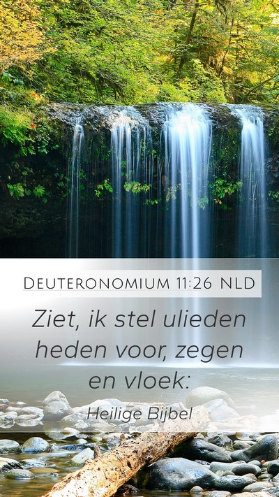 Deuteronomium 11:26 NLD Bible Verse Image