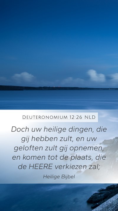 Deuteronomium 12:26 NLD Bible Verse Image