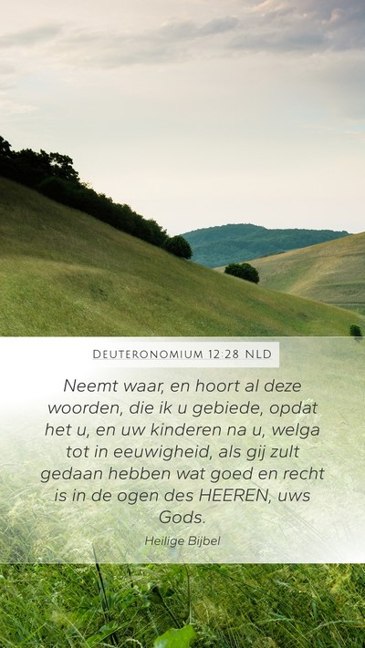 Deuteronomium 12:28 NLD Bible Verse Image
