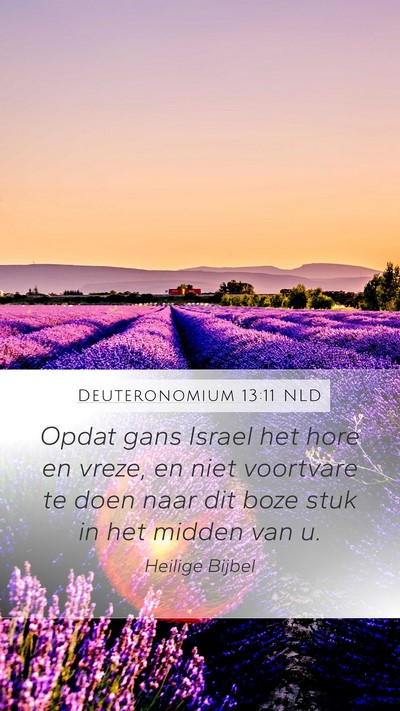 Deuteronomium 13:11 NLD Bible Verse Image