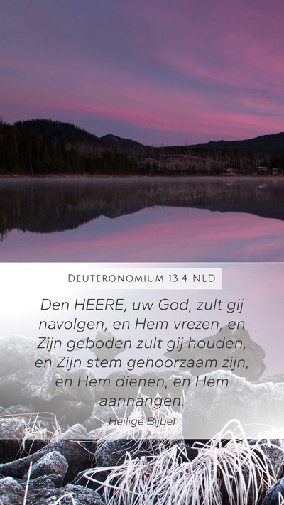 Deuteronomium 13:4 NLD Bible Verse Image