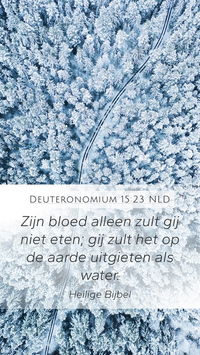 Deuteronomium 15:23 NLD Bible Verse Image