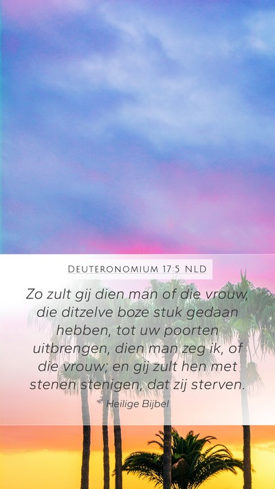 Deuteronomium 17:5 NLD Bible Verse Image