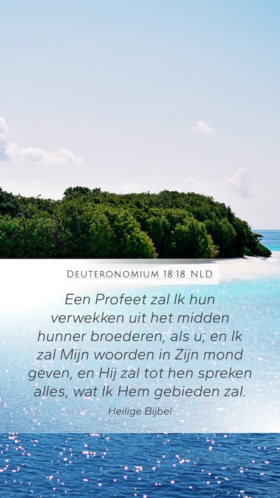 Deuteronomium 18:18 NLD Bible Verse Image