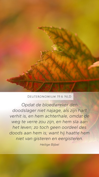 Deuteronomium 19:6 NLD Bible Verse Image