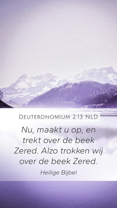 Deuteronomium 2:13 NLD Bible Verse Image
