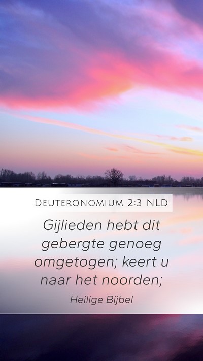 Deuteronomium 2:3 NLD Bible Verse Image
