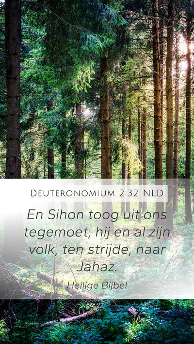 Deuteronomium 2:32 NLD Bible Verse Image