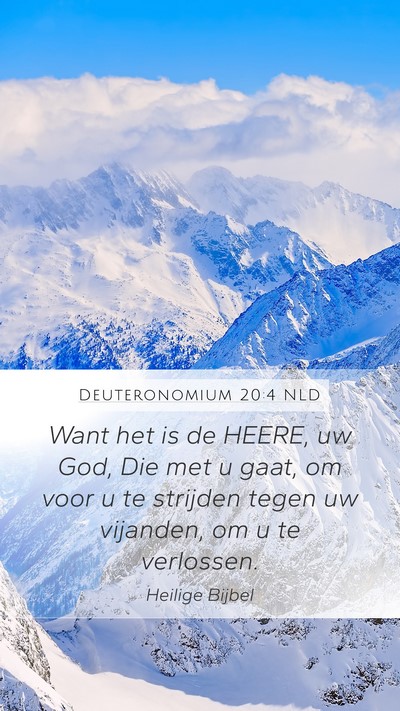 Deuteronomium 20:4 NLD Bible Verse Image