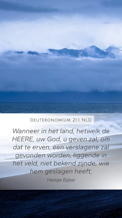Deuteronomium 21:1 NLD Bible Verse Image