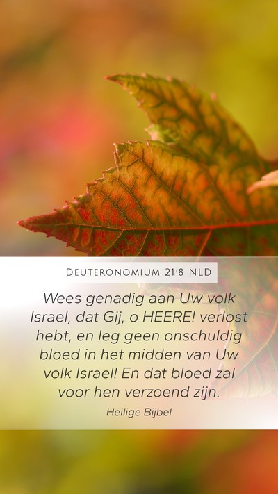 Deuteronomium 21:8 NLD Bible Verse Image