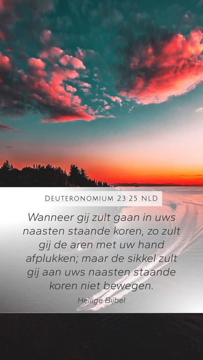 Deuteronomium 23:25 NLD Bible Verse Image