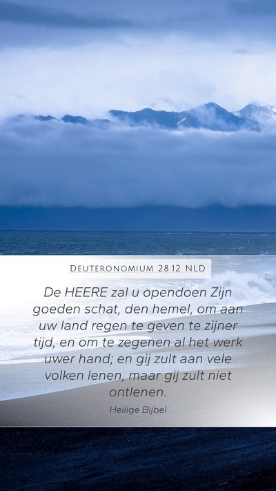 Deuteronomium 28:12 NLD Bible Verse Image