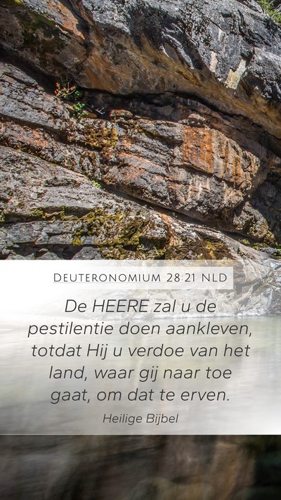 Deuteronomium 28:21 NLD Bible Verse Image