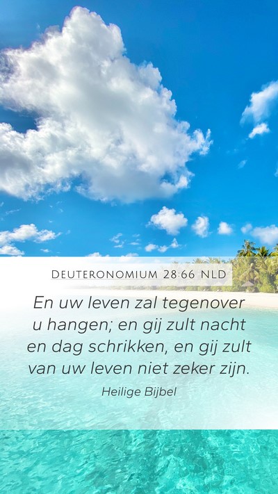 Deuteronomium 28:66 NLD Bible Verse Image