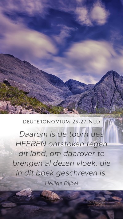 Deuteronomium 29:27 NLD Bible Verse Image