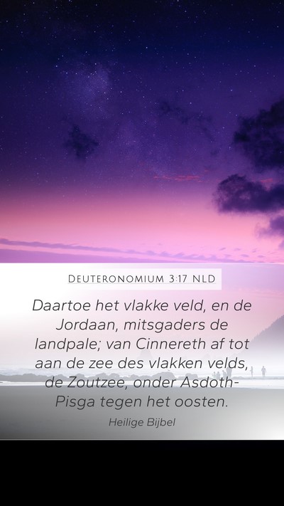 Deuteronomium 3:17 NLD Bible Verse Image
