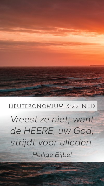 Deuteronomium 3:22 NLD Bible Verse Image