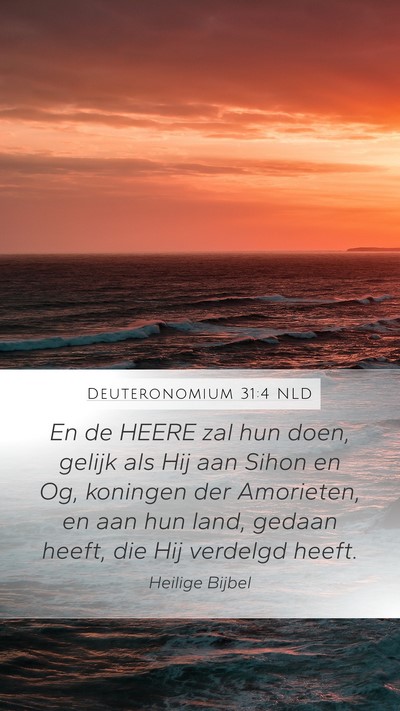 Deuteronomium 31:4 NLD Bible Verse Image