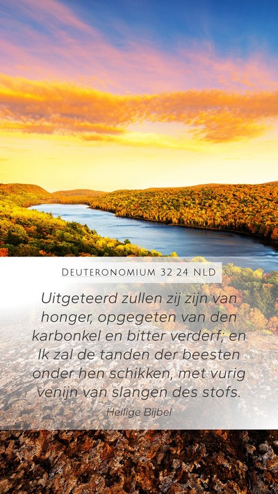 Deuteronomium 32:24 NLD Bible Verse Image