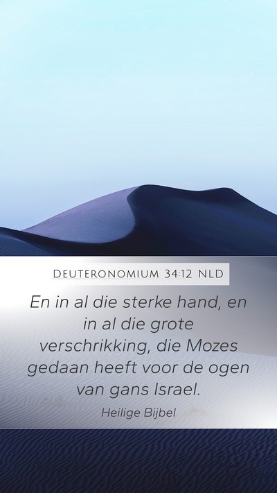 Deuteronomium 34:12 NLD Bible Verse Image
