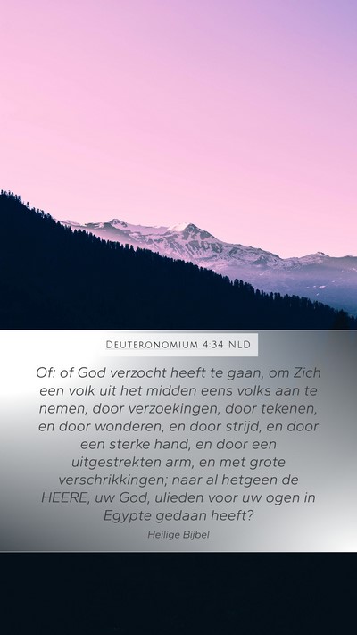 Deuteronomium 4:34 NLD Bible Verse Image