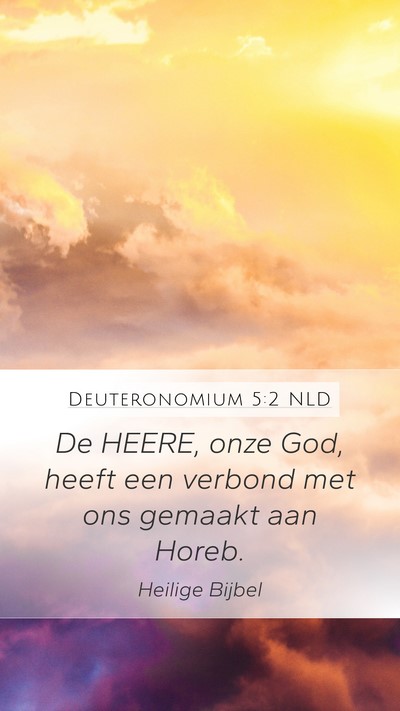 Deuteronomium 5:2 NLD Bible Verse Image