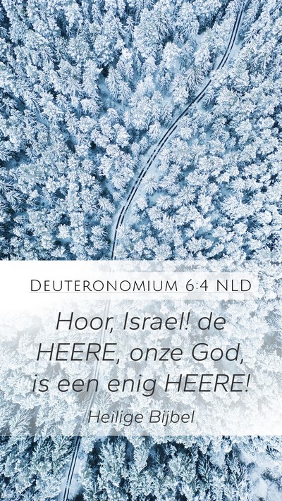 Deuteronomium 6:4 NLD Bible Verse Image