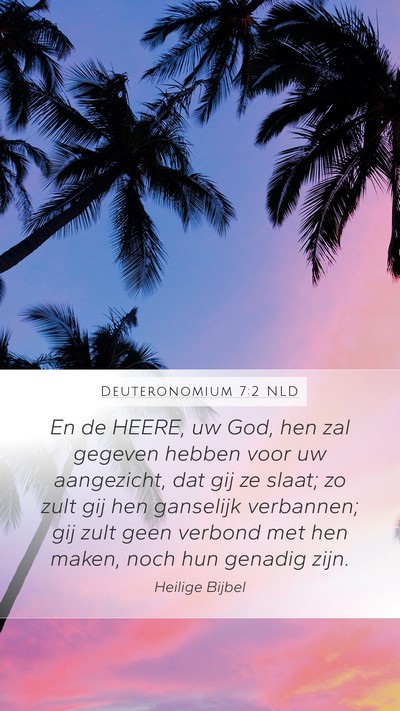 Deuteronomium 7:2 NLD Bible Verse Image