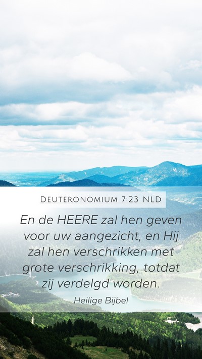 Deuteronomium 7:23 NLD Bible Verse Image