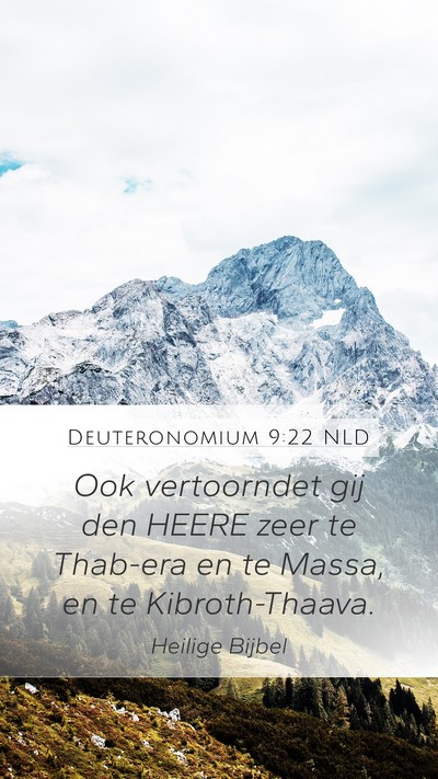 Deuteronomium 9:22 NLD Bible Verse Image