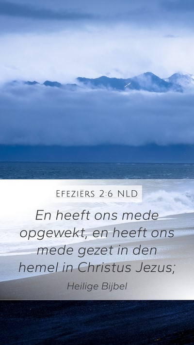 Efeziërs 2:6 NLD Bible Verse Image