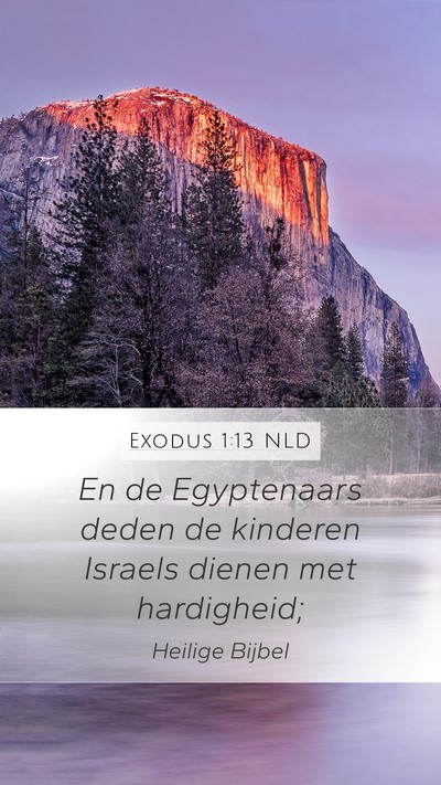 Exodus 1:13 NLD Bible Verse Image