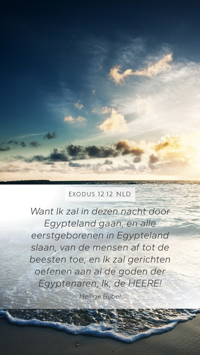Exodus 12:12 NLD Bible Verse Image