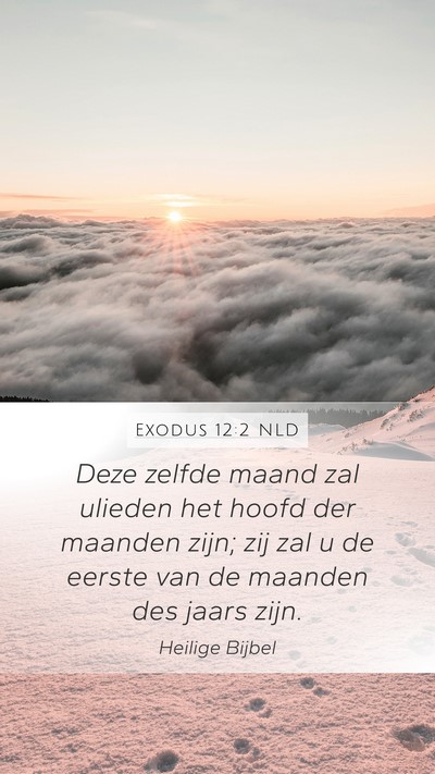 Exodus 12:2 NLD Bible Verse Image