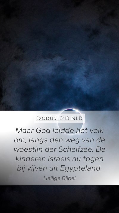 Exodus 13:18 NLD Bible Verse Image