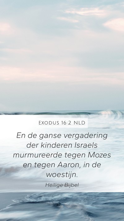 Exodus 16:2 NLD Bible Verse Image