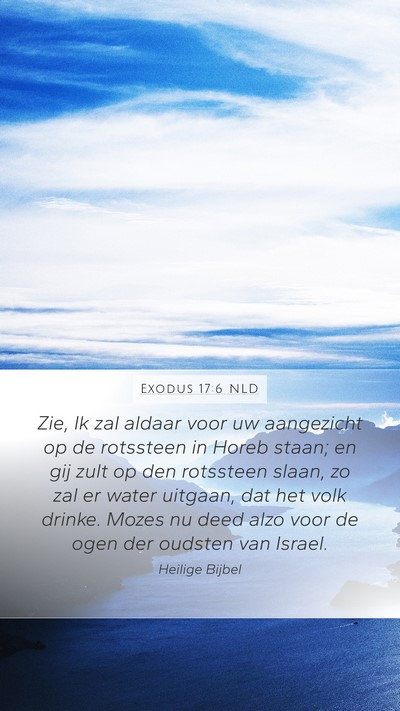 Exodus 17:6 NLD Bible Verse Image