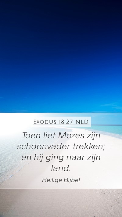Exodus 18:27 NLD Bible Verse Image