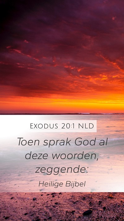 Exodus 20:1 NLD Bible Verse Image