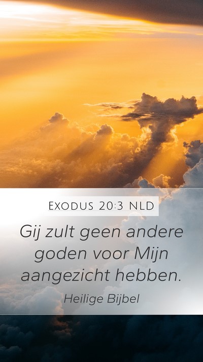 Exodus 20:3 NLD Bible Verse Image
