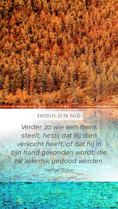 Exodus 21:16 NLD Bible Verse Image