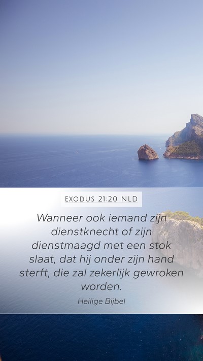 Exodus 21:20 NLD Bible Verse Image