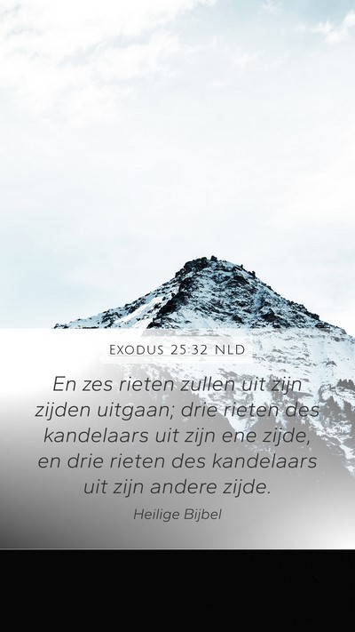 Exodus 25:32 NLD Bible Verse Image