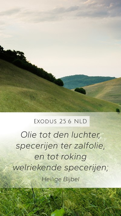 Exodus 25:6 NLD Bible Verse Image