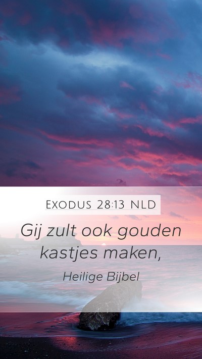 Exodus 28:13 NLD Bible Verse Image