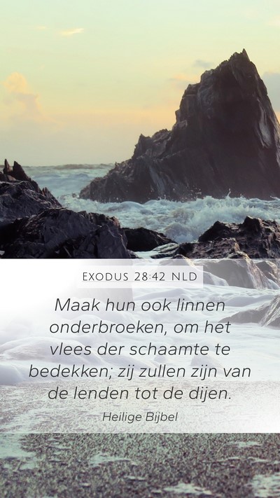 Exodus 28:42 NLD Bible Verse Image