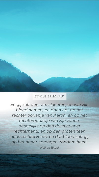 Exodus 29:20 NLD Bible Verse Image