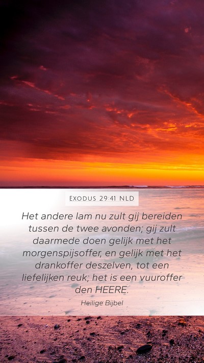 Exodus 29:41 NLD Bible Verse Image